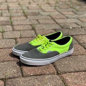 VANS Neon Skate Shoes